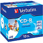 Image of 1x10 Verbatim Data Life Plus JC CD-R 80 / 700MB, 52x, printable