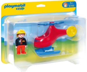Image of Playmobil 1.2.3. - Feuerwehrheli 6789
