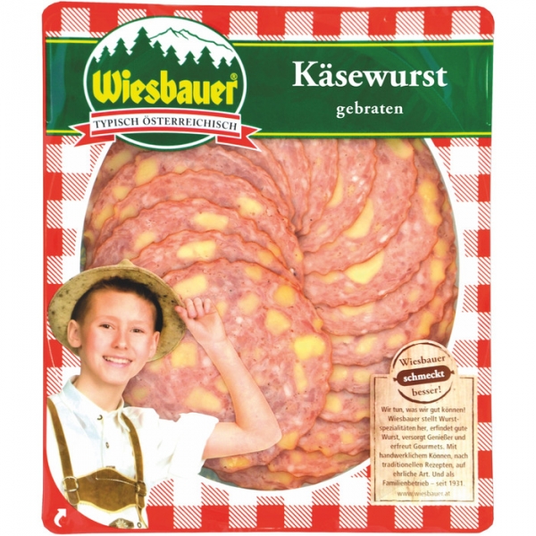 Image of 5 Pkg. Wiesb. K?sewurst geschn. 80g