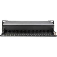 Image of 10" Patchpanel DN-91612S-EA, 12-Port, Cat.6a