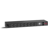 Image of APC Schneider APC Switched Rack PDU AP7900B - Stromverteilungseinheit (Rack - einbaufähig) - Wechselstrom 100-120 V - Eingabe, Eingang NEMA 5-15P - Ausgangsbuchsen: 8 (NEMA 5-15) - 1U - 3.65 m (AP7900B)