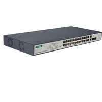 Image of 24-Port Fast Ethernet PoE Switch