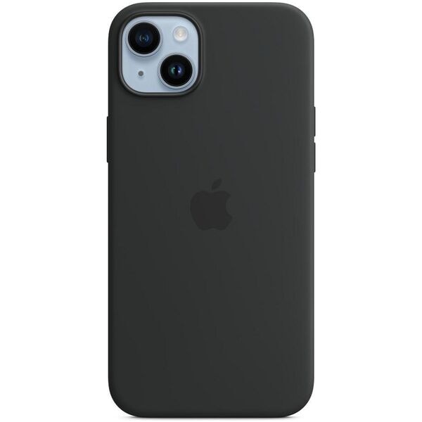 Image of Silikon Case für iPhone 14 Plus mit MagSafe Midnight