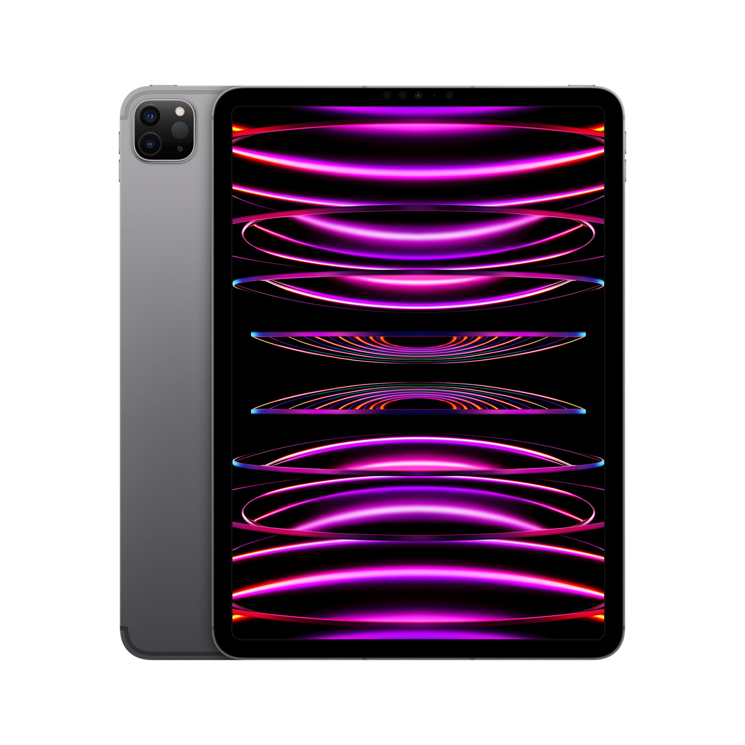 Image of Apple 27,90cm (11) iPad Pro Wi-Fi + Cellular - 4. Generation - Tablet - 128GB - 27,9 cm (11) IPS (2388 x 1668) - 3G, 4G, 5G - Space-grau (MNYC3FD/A)