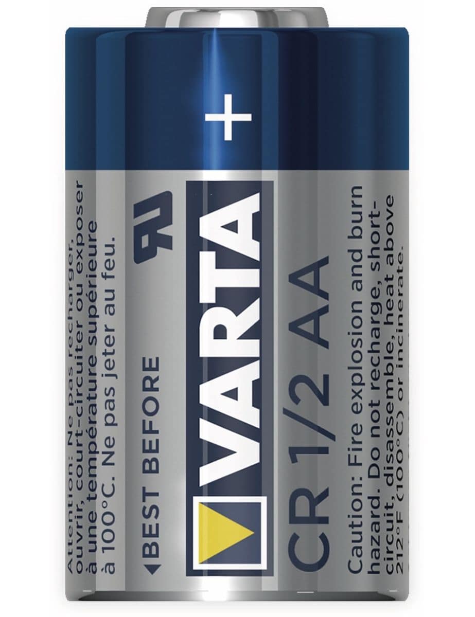 Image of VARTA Lithium-Batterie CR1/2AA, 3 V-, 950 mAh