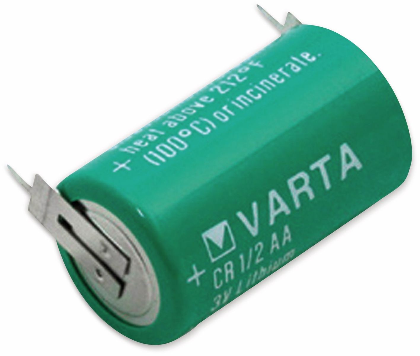 Image of VARTA Lithium-Batterie CR 1/2AA-SLF, Print 1/1+/-, 3 V-, 950 mAh