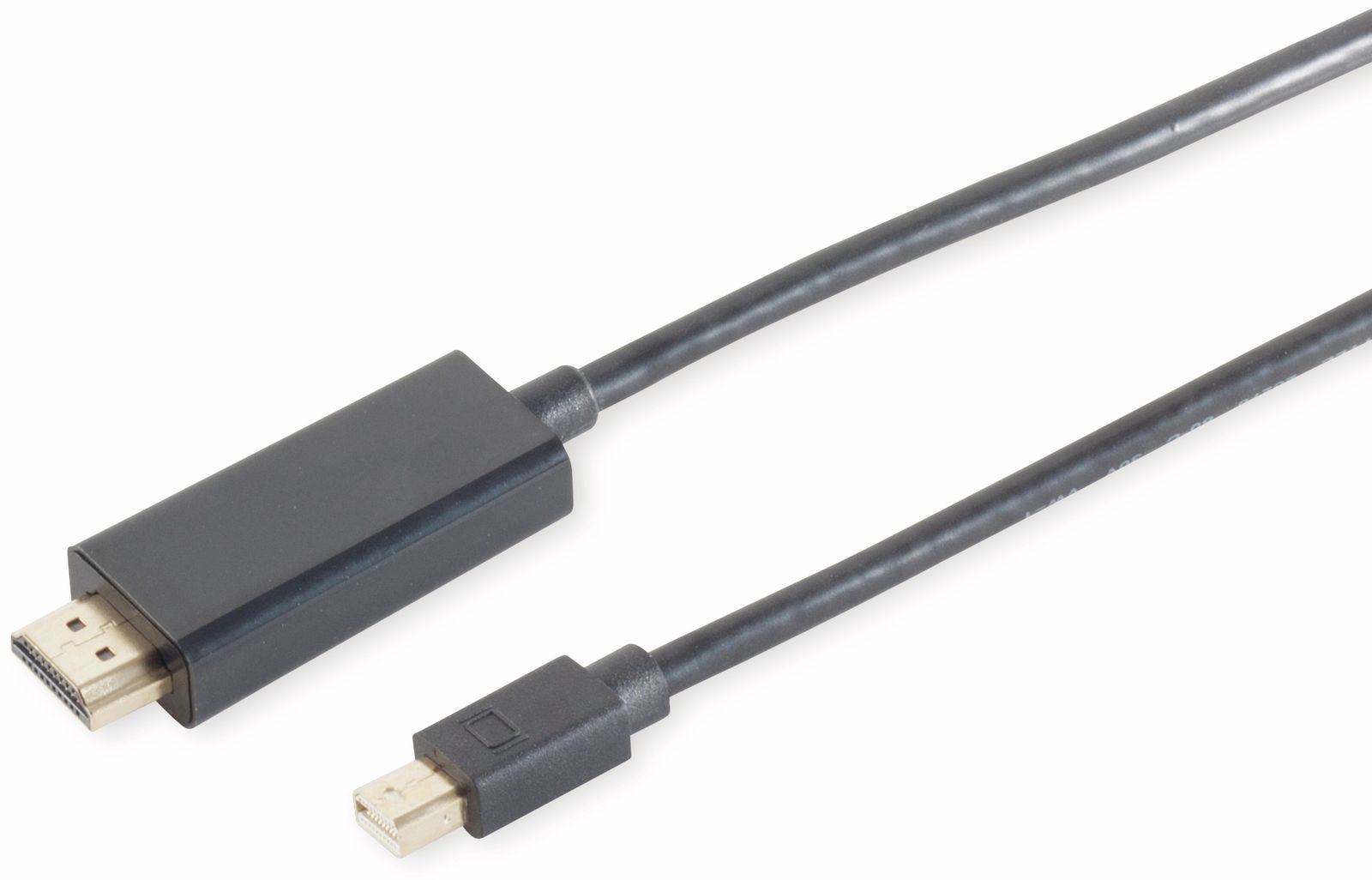 Image of 1.2 DisplayPort-Kabel, MiniDP/HDMI, Stecker/Stecker, 4K, 2,0 m