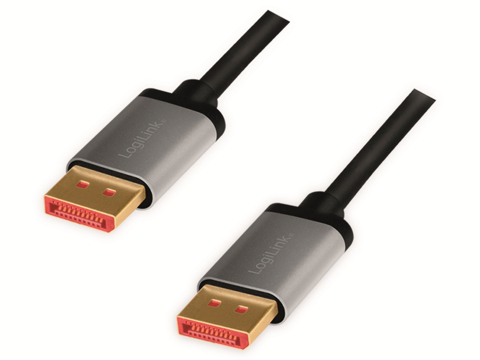 Image of LOGILINK DisplayPort-Kabel CDA0106, Stecker/Stecker, Alu, 8k, 3 m