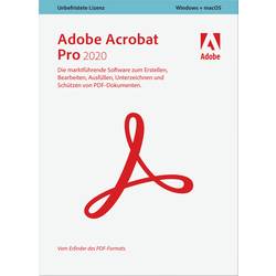 Image of Adobe Acrobat Pro 2020 Vollversion, 1 Lizenz Windows, Mac PDF-Software