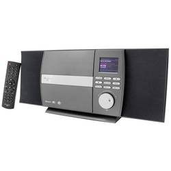 Image of soundmaster ICD1010AN Internet CD-Radio Internet, DAB+, UKW CD, USB, Bluetooth®, WLAN, Internetradio Inkl. Fernbedienung Anthrazit/Schwarz