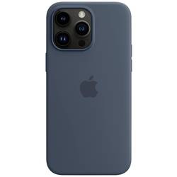 Image of Apple iPhone 14 Pro Max Silicone Case with MagSafe - Storm Blue