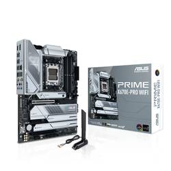 Image of Asus PRIME X670E-PRO WIFI Mainboard Sockel (PC) AMD AM5 Formfaktor (Details) ATX Mainboard-Chipsatz AMD® X670