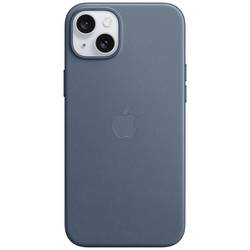 Image of Apple Feingewebe Case mit MagSafe Handy-Cover für Apple iPhone 15 Plus pazifikblau