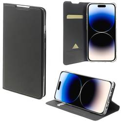 Image of 4Smarts Flip Case Urban Lite Booklet Apple iPhone 15 Pro Max Schwarz Standfunktion