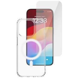 Image of 4Smarts 360° Protection Set Backcover Apple iPhone 15 Pro Max Transparent Induktives Laden