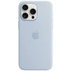 Image of Apple iPhone 15 Pro Max Silicone Case with MagSafe - Light Blue