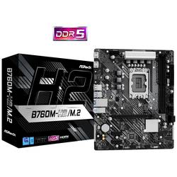 Image of ASRock B760M-H2/M.2 Mainboard Sockel (PC) Intel® 1700 Formfaktor (Details) Micro-ATX Mainboard-Chipsatz Intel® B760