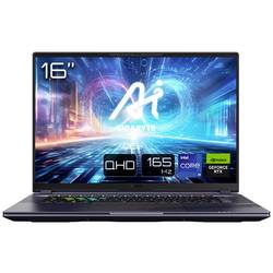 Image of Gigabyte Gaming Notebook AORUS 16X 9KG-43DEC54SH 40.6 cm (16 Zoll) WQXGA Intel® Core™ i7 13650HX 16 GB RAM 1 TB SSD Nvidia GeForce RTX 4060 Win 11 Home Schwarz