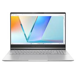 Image of Asus Notebook Vivobook S 15 OLED M5506UA-MA044X 39.6 cm (15.6 Zoll) WQHD+ AMD Ryzen 7 8845HS 16 GB RAM 1 TB SSD AMD Radeon Graphics Win 11 Pro Silber