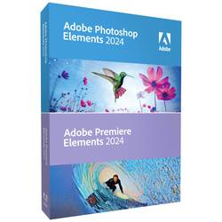 Image of Adobe Photoshop Elements 2024 & Premiere Elements 2024 Vollversion, 1 Lizenz Windows, Mac Bildbearbeitung, Videobearbeitung