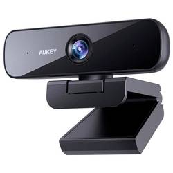 Image of Aukey PC-LM1H Full HD-Webcam Klemm-Halterung, Mikrofon