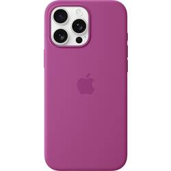 Image of Apple Silicone Case MagSafe Silikon Case Apple iPhone 16 Pro Max Fuchsia Stoßfest, Induktives Laden