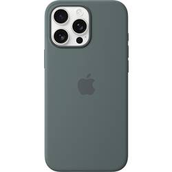 Image of Apple iPhone 16 Pro Max Silicone Case with MagSafe - Lake Green