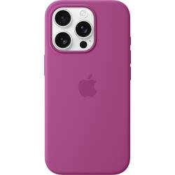 Image of Apple Silicone Case MagSafe Silikon Case Apple iPhone 16 Pro Fuchsia Stoßfest, Induktives Laden