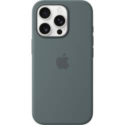 Image of Apple iPhone 16 Pro Silicone Case with MagSafe - Lake Green