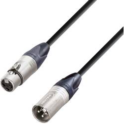 Image of AH Cables K5MMF0500 XLR Verbindungskabel [1x XLR-Buchse - 1x XLR-Stecker] 5.00 m Schwarz