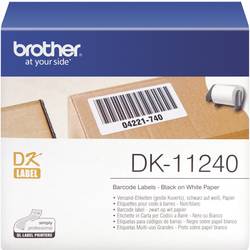 Image of Brother DK-11240 Etiketten Rolle 102 x 51 mm Papier Weiß 600 St. Permanent haftend DK11240 Versand-Etiketten