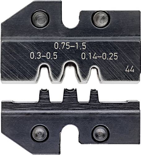 Image of Knipex 97 49 44 Crimpeinsatz Gerollte Kontakte 0.14 bis 1.5mm² Passend für Marke (Zangen) Knipex 9