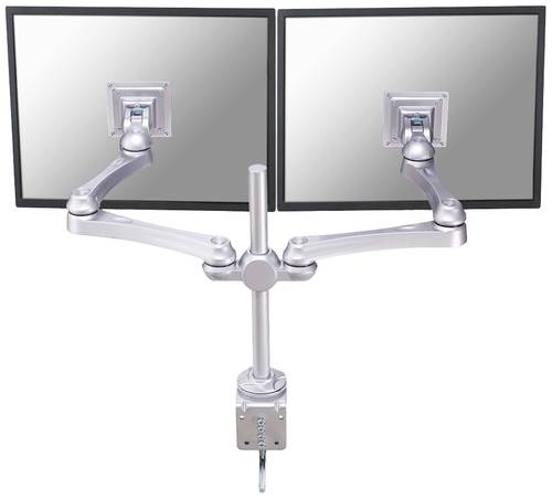 Image of Neomounts FPMA-D930D 2fach Monitor-Tischhalterung 25,4cm (10 ) - 76,2cm (30 ) Silber Höhenverste