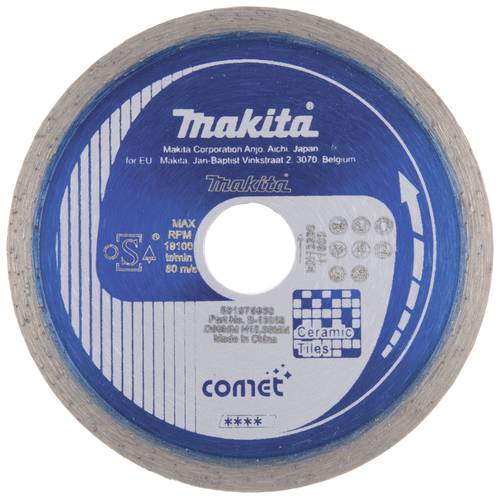 Image of Makita B-13063 COMET Diamanttrennscheibe Durchmesser 80mm 1St.