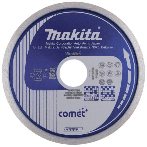 Image of Makita B-13085 COMET Diamanttrennscheibe Durchmesser 115mm 1St.