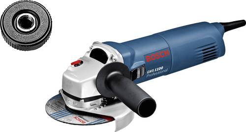 Image of Bosch Professional GWS 1100 + SDSClic 0601822400 Winkelschleifer 125mm 1100W