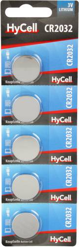 Image of HyCell Knopfzelle CR 2032 3V 5 St. 200 mAh Lithium CR2032