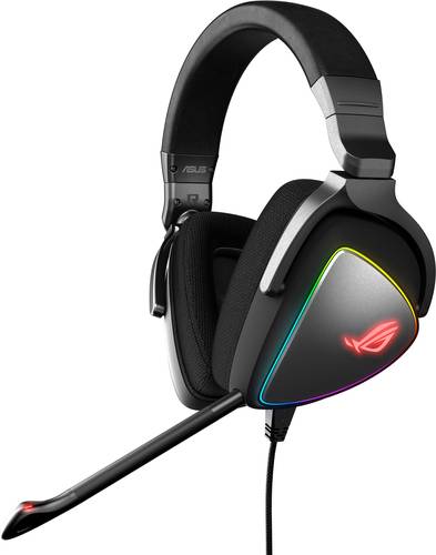 Image of Asus ROG Delta Gaming Over Ear Headset kabelgebunden Stereo Schwarz Mikrofon-Rauschunterdrückung La