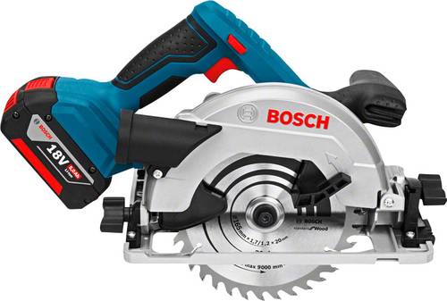 Image of Bosch Professional GKS 18V-57G Akku-Handkreissäge Schnitttiefe max. (90°) 57mm inkl. 2. Akku, inkl