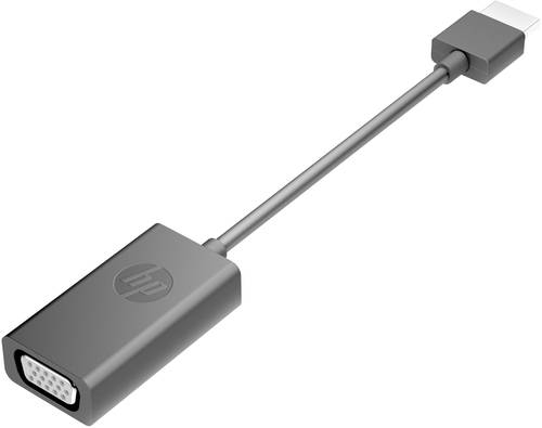 Image of HP X1B84AA#ABB Adapter [1x HDMI-Stecker - 1x VGA-Buchse] Schwarz