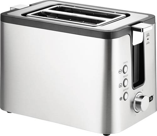 Image of Unold TOASTER 2er Kompakt Toaster mit eingebautem Brötchenaufsatz Edelstahl