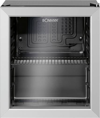 Image of Bomann KSG 7282 Glaskühlschrank EEK: F (A - G) 48l Standgerät Schwarz