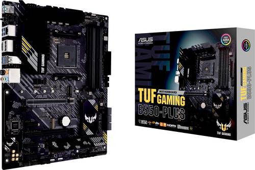 Image of Asus TUF GAMING B550-PLUS Mainboard Sockel (PC) AMD AM4 Formfaktor (Details) ATX Mainboard-Chipsatz