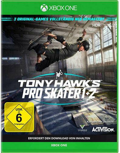 Image of Tony Hawk's Pro Skater 1+2 Xbox One USK: 12