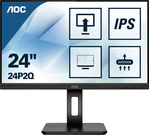 Image of AOC 24P2Q LCD-Monitor EEK E (A - G) 61cm (24 Zoll) 1920 x 1080 Pixel 16:9 4 ms Kopfhörer-Buchse, Au