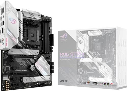 Image of Asus ROG STRIX B550-A GAMING Mainboard Sockel (PC) AMD AM4 Formfaktor (Details) ATX Mainboard-Chipsa