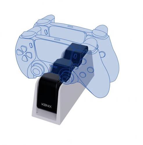 Image of Konix DUAL CHARGE BASE PS5 Controller-Ladestation