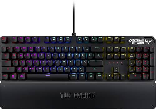 Image of Asus TUF GAMING K3 Kabelgebunden Gaming-Tastatur Deutsch, QWERTZ Schwarz Beleuchtet