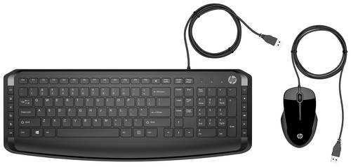 Image of HP Pavilion 200 - kabelgebundenes Tastatur-und-Maus-Set (9DF28AA#ABD)