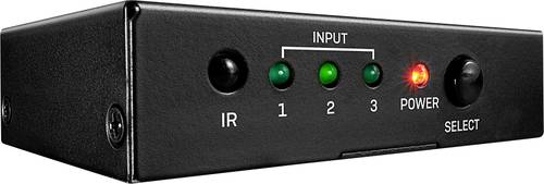 Image of LINDY 3 Port HDMI 18G 3 Port HDMI-Switch 3840 x 2160 Pixel